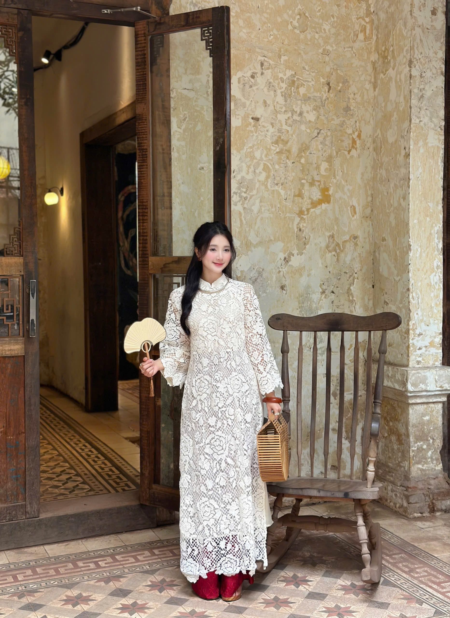 Set Áo Dài Thanh Khiết