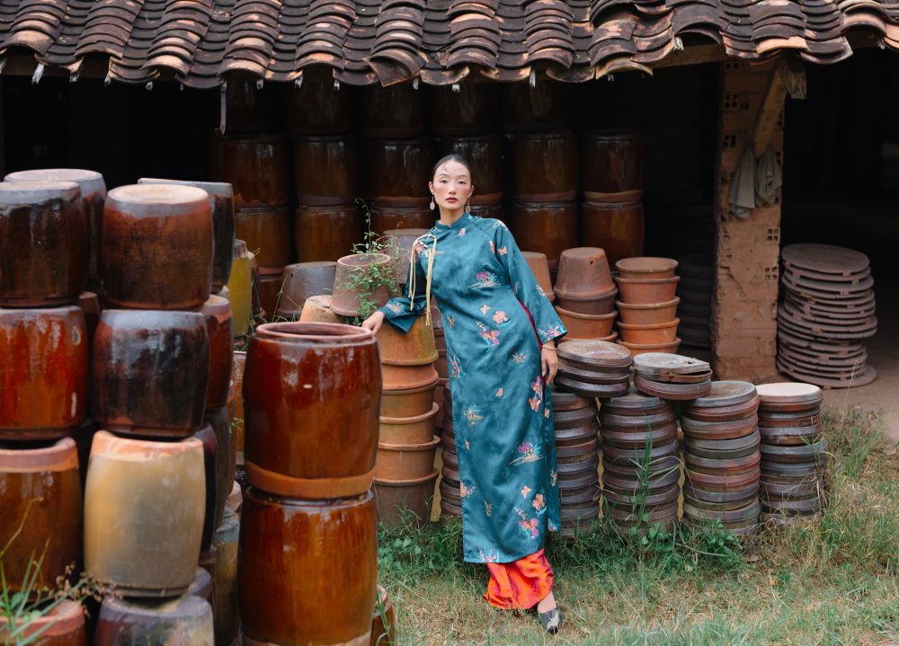 Áo dài truyền thống Lan Đình