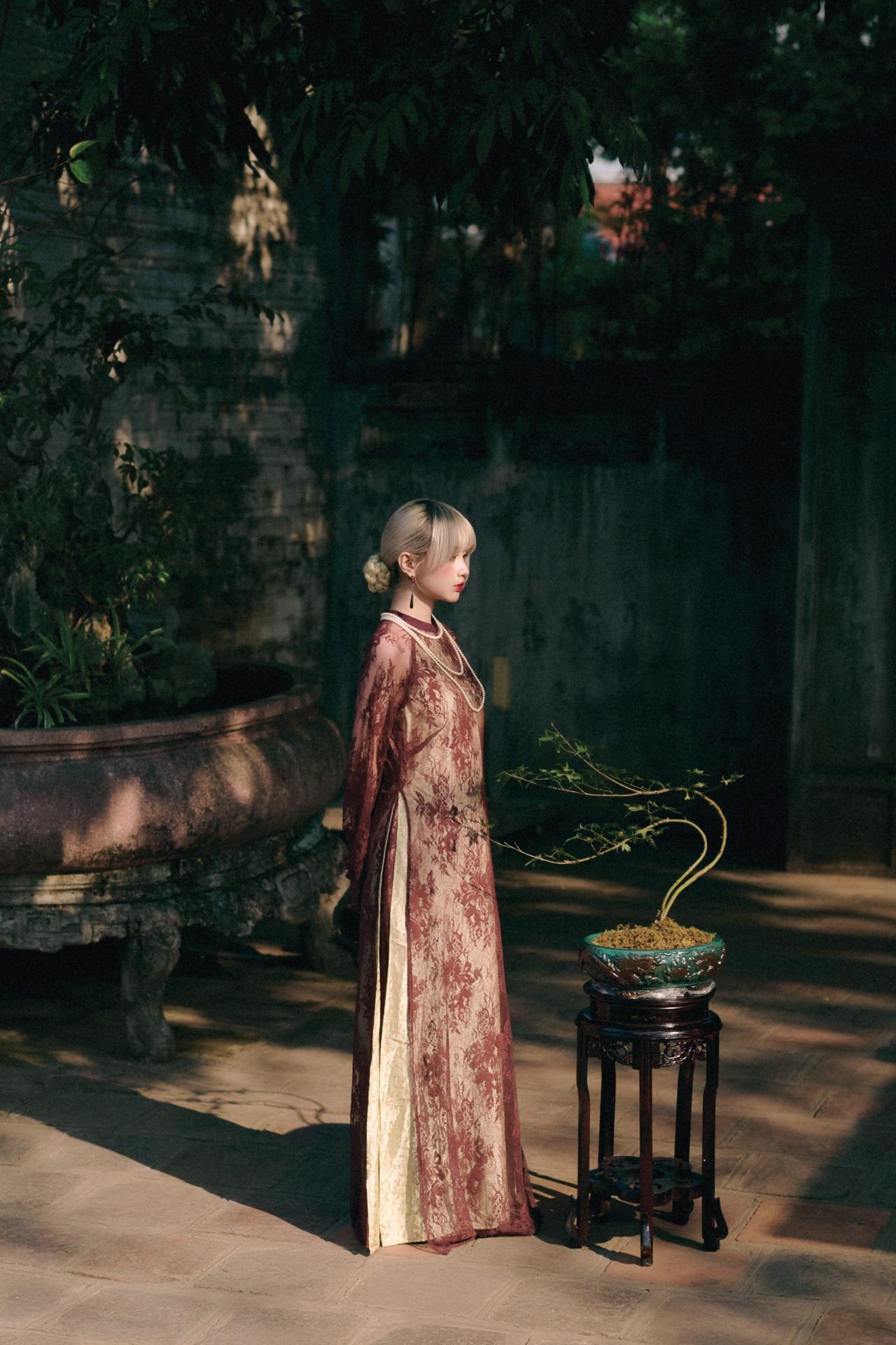 Áo Dài Ren
